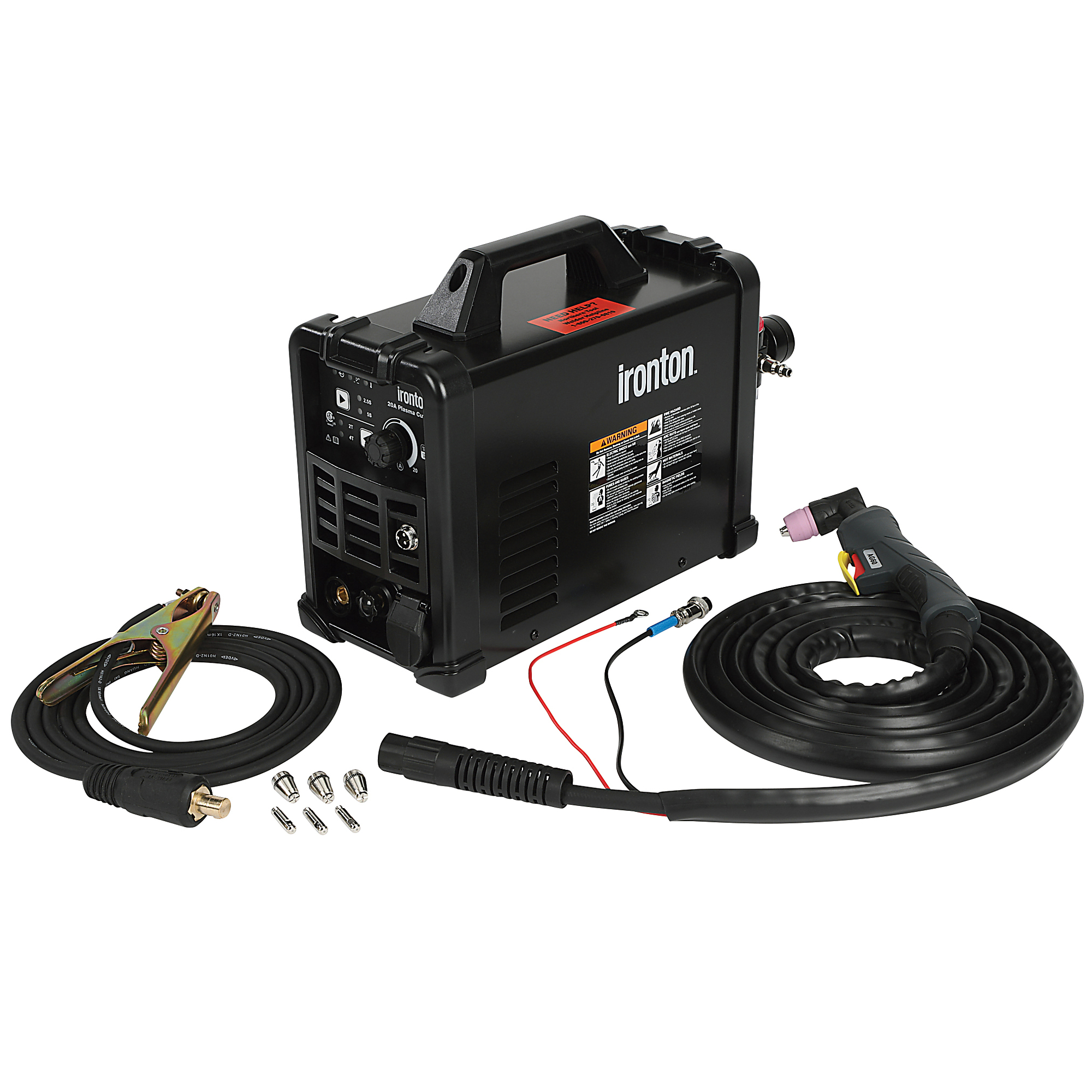 Ironton 120V Plasma Cutter, 20 Amps